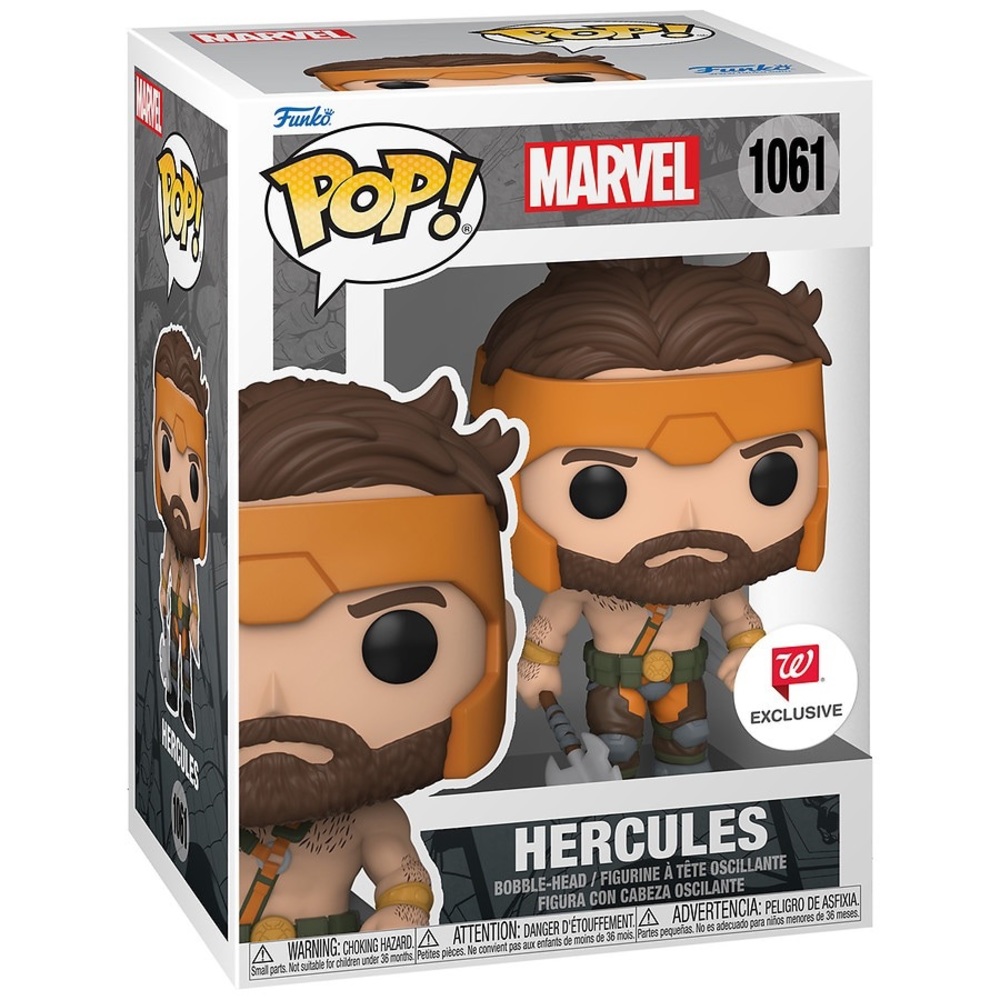 Funko POP! Marvel Hercules #1061 Walgreens Exclusive Bobblehead *Ships Boxed*